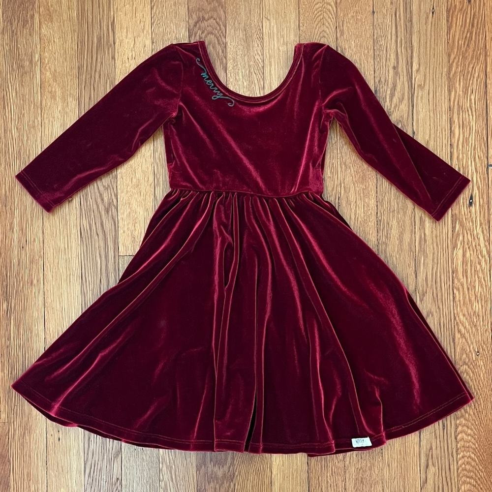 Worthy Threads MERRY Velvet Dress